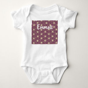 Ovalen, Rechthoek en Circles, Oh mijn! Baby Bodysu Romper