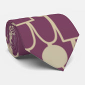 Ovalen, Rechthoek en Circles, Oh mijn! Stropdas (Opgerold)