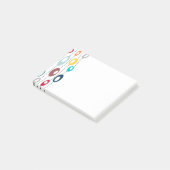 Ovalmuur Post-it® Notes (Schuin)