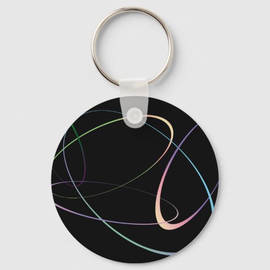 Ovals door Fran Hogan sleutelhanger (Voorkant)