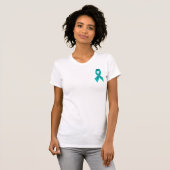 Ovarian Cancer awareness t-shirt (Voorkant volledig)