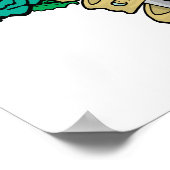 Ovarian Cancer Dagger Poster (Hoek)