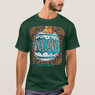 Ovariële bewustwording Geloven Ornament Leopa T-shirt