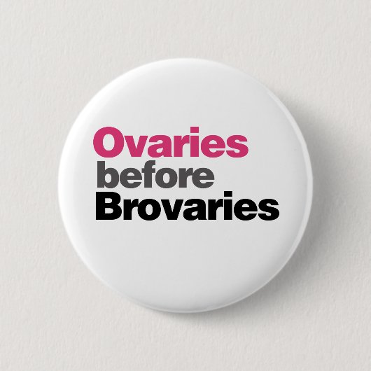 Ovariëteiten vóór Brovaria Ronde Button 5,7 Cm (Voorkant)