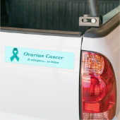Ovarium bumpersticker voor kanker (Op Truck)