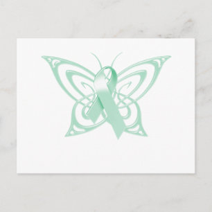 Ovarium Cancer Awareness Butterfly Briefkaart