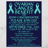 Ovarium Cancer Benefit Flyer (Voorkant)