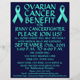 Ovarium Cancer Benefit Flyer