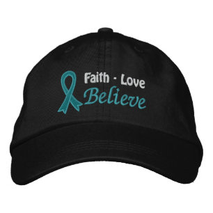 Ovarium Cancer Faith Love Believe Pet