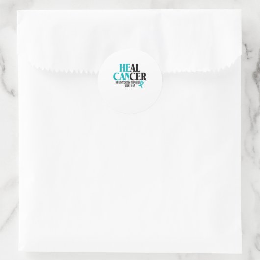 Ovarium Cervical Ronde Sticker (Tas)