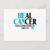 Ovarium Cervical Uitnodiging Briefkaart (Voorkant)