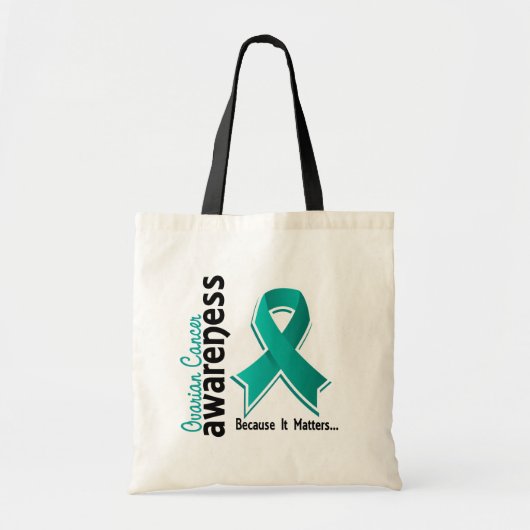 Ovariumcarcinoom Bewustheid 5 Tote Bag (Voorkant)
