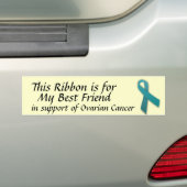 Ovariumcarcinoom - Bumpersticker (Op auto)