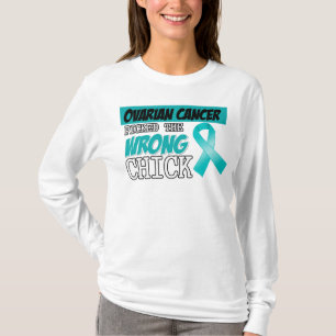 Ovariumcarcinoom heeft de verkeerde kant opgehaald t-shirt