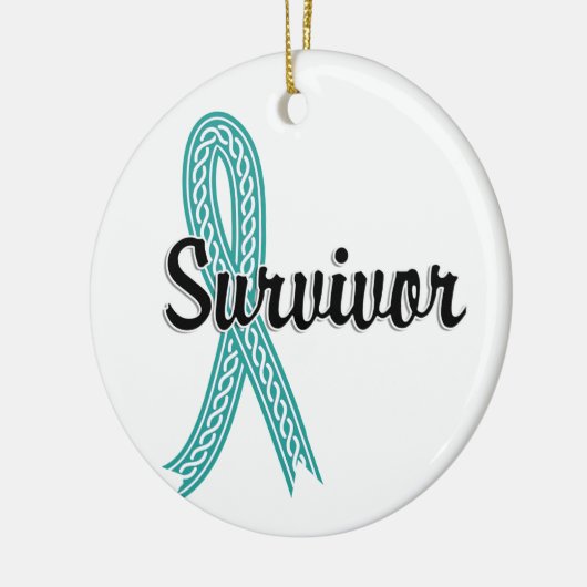 Ovariumcarcinoom Keramisch Ornament (Links)