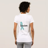 Ovariumcarcinoom T-shirt (Achterkant volledig)