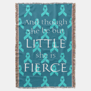 Ovariumkanker Blauwgroen lintdraad Deken