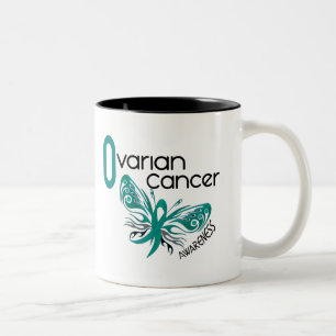 Ovariumkanker BUTTERFLY 3.1 Tweekleurige Koffiemok