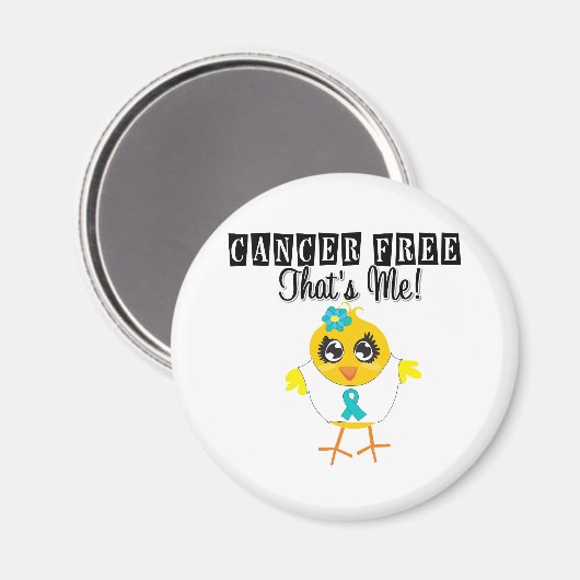 Ovariumkanker - Kankervrij dat ben ik Magneet (Voorkant / Achterkant)