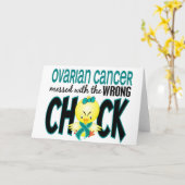 Ovariumkanker met de verkeerde griep kaart (Gele Bloem)