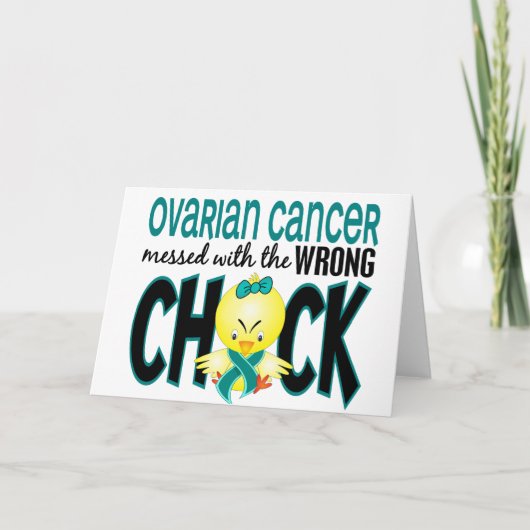 Ovariumkanker met de verkeerde griep kaart (Voorkant)