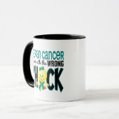 Ovariumkanker met de verkeerde griep mok (Voorkant links)