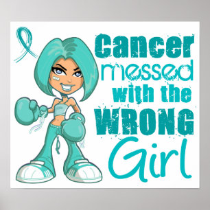 Ovariumkanker met verkeerd beeld Girl.png Poster
