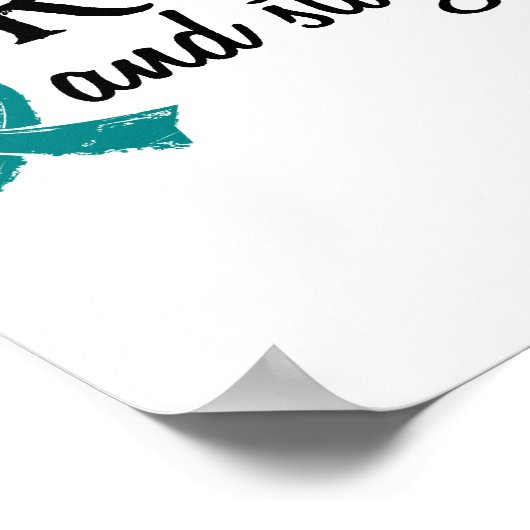 Ovariumkanker Overleving 18 Poster (Hoek)