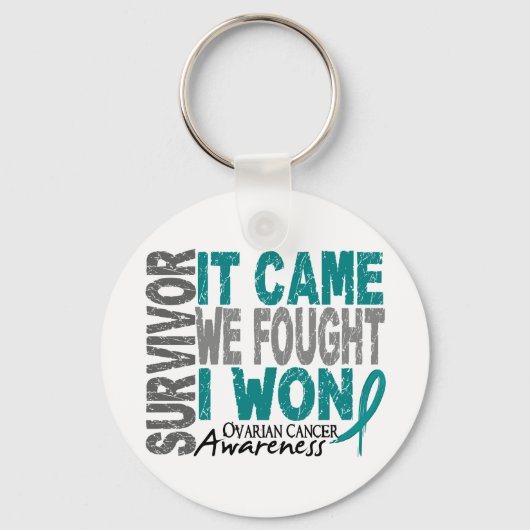 Ovariumkanker Overleving kwam tot stand toen we vo Sleutelhanger (Voorkant)