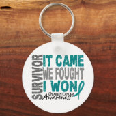 Ovariumkanker Overleving kwam tot stand toen we vo Sleutelhanger (Voorkant)