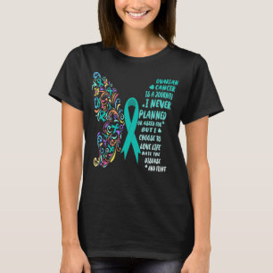 ovariumkanker reis live vecht t-shirt