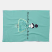 Ovariumkanker Theedoek (Horizontaal)