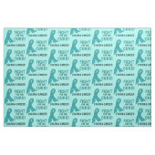 Ovariumkanker: Vecht voor de Cure! Stof (Fat Quarter)
