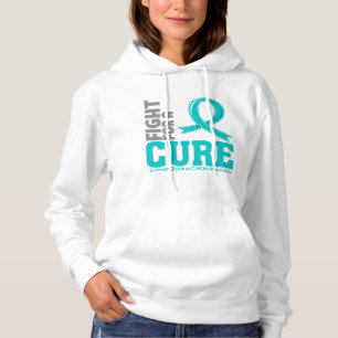 Ovariumkanker vecht voor een kuur hoodie