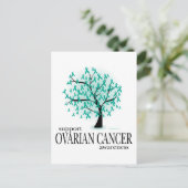 Ovariumkankerboom Briefkaart (Staand voorkant)
