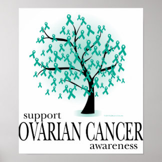 Ovariumkankerboom Poster