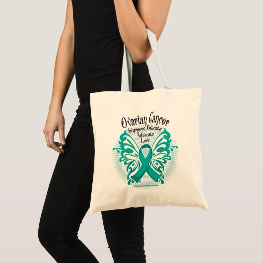 Ovariumkankervlinder 3 tote bag (Voorkant (product))