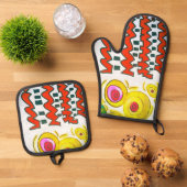 OVEN- EN MITTEHOUDER OVENWANT & PANNENLAP SET (Top down)