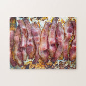 Oven-gekookte bacon legpuzzel (Horizontaal)