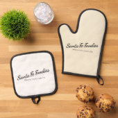 Oven Mitt and Pot Holder Set (Top down)