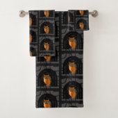 Oven Mitt and Pot Holders Bad Handdoek (Insitu)