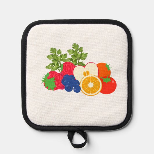 Oven Mitt and Pot Holders Pannenlap (Voorkant)