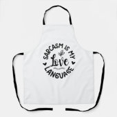 Oven Mitt and Pot Holders Schort (Voorkant)