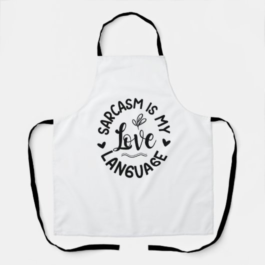 Oven Mitt and Pot Holders Schort (Voorkant)