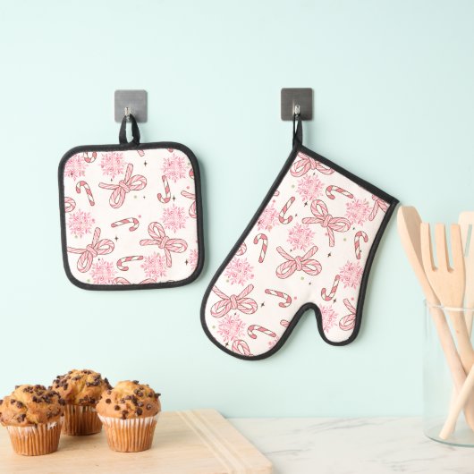 Oven Mitt and Pot Holders Set (Insitu(Ophanging))