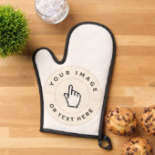 Oven Mitt - Custom Uw afbeelding/tekst toevoegen Ovenwant (Top down)