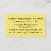 Oven-mitt houten lepels voor het bakken van bizenk visitekaartje (Achterkant)