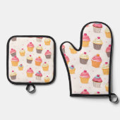 Oven Mitt & Pot Holder Set  (Voorkant)