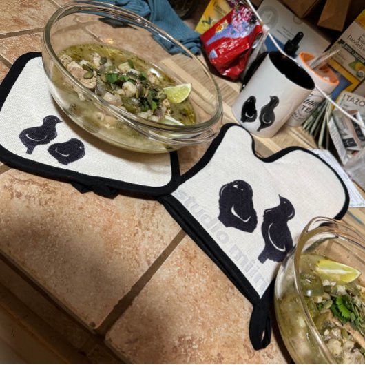 OVEN MITT & POT HOLDER studio miiri Ovenwant & Pannenlap Set