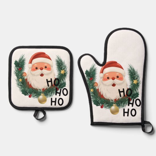 Oven Mitt & Pot Holders Set (Voorkant)